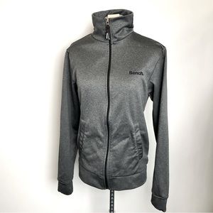 Bench Women’s High Neck Zip-Up Fleece Lined Sweater